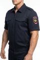 Костюм офисный полиция МВД с коротким рукавом 777